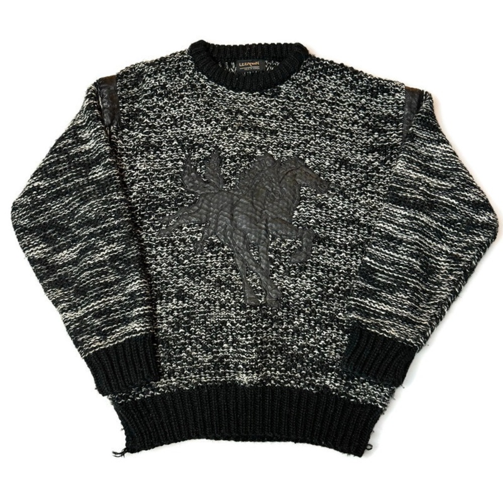 Vintage Leeman Horse Sweater